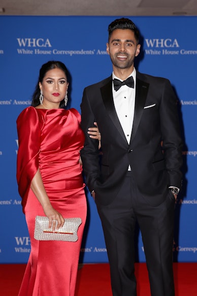 Hasan Minhaj avec charmante, femme Beena Patel 