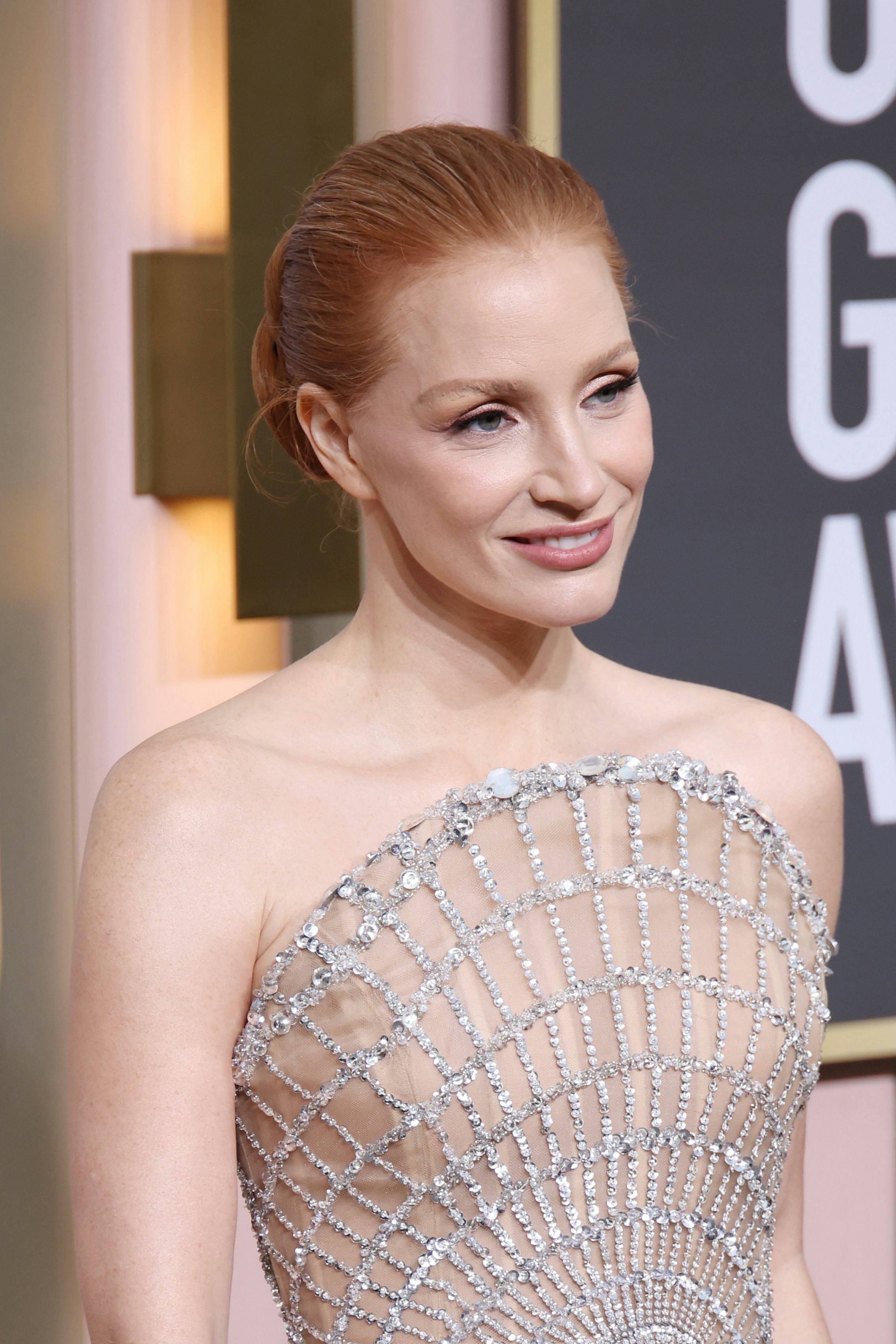 11 Of The Best Lace Sheer Naked Dresses From The 2023 Golden Globes