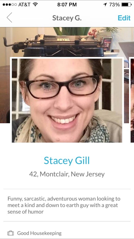 Profile picture of Stacey Gill on her OkCupid profile