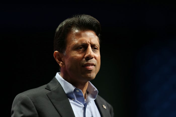 Bobby Jindal during a speech