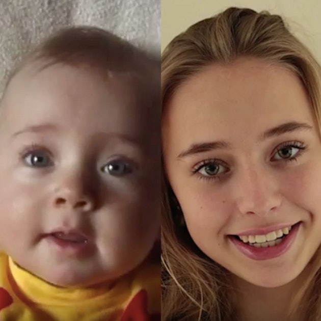 Dad Creates Time-Lapse Videos of His Children Growing Up