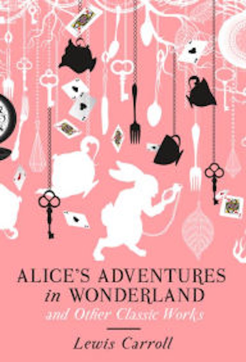 The cover of 'Alice’s Adventures in Wonderland' by Lewis Carroll