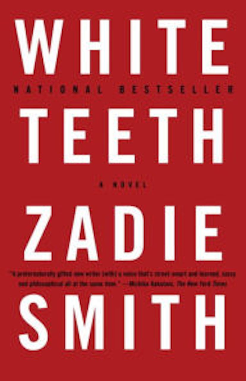The cover of 'White Teeth' by Zadie Smith