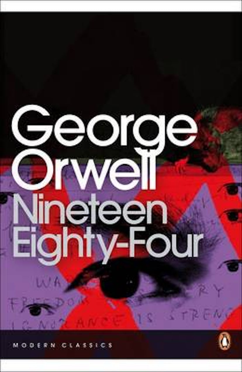 The cover of '1984' by George Orwell