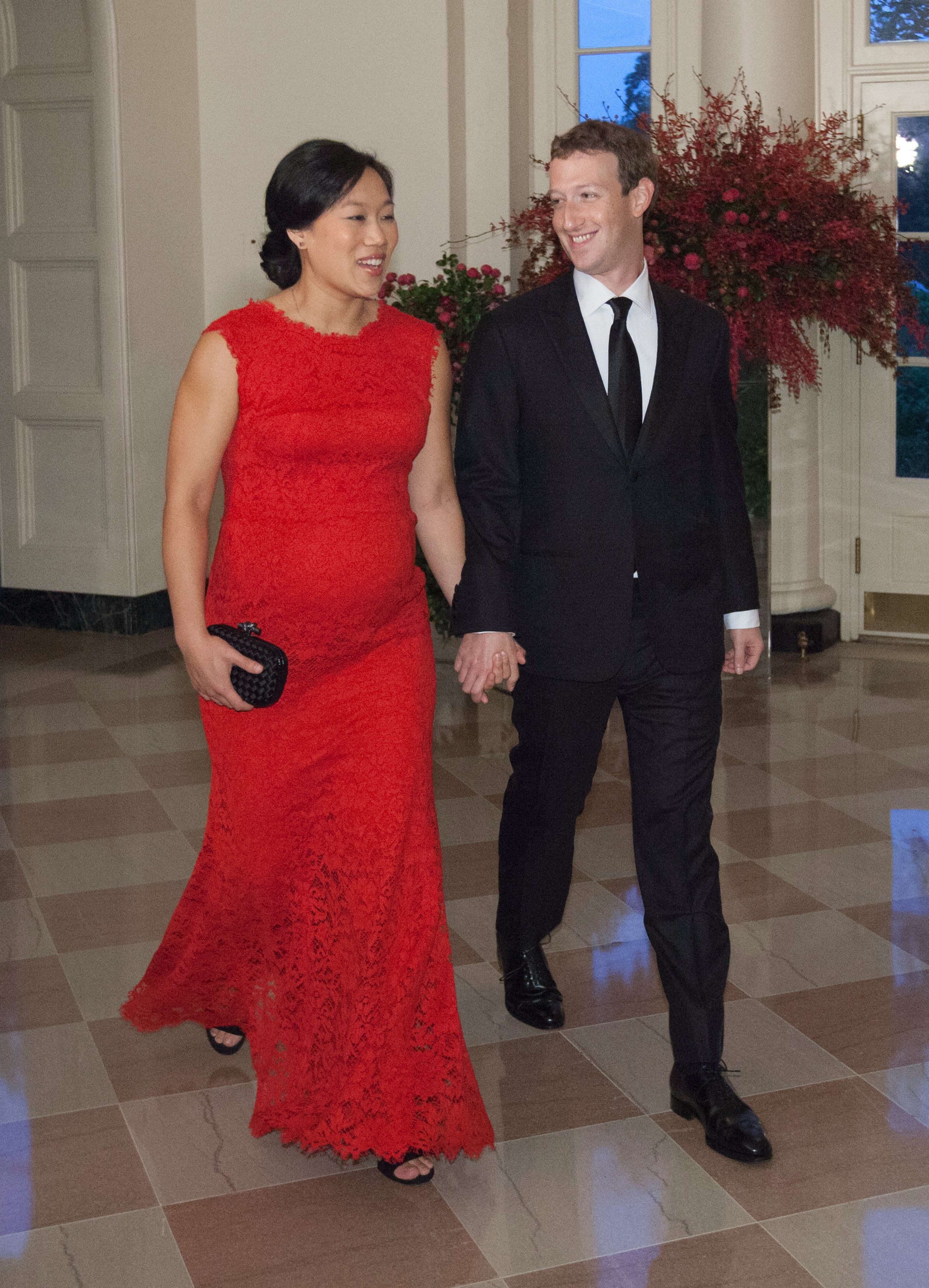 Mark Zuckerberg and Priscilla Chan announce baby girl – and $45