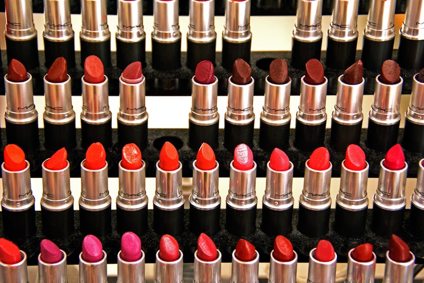 Different shades of lipstick