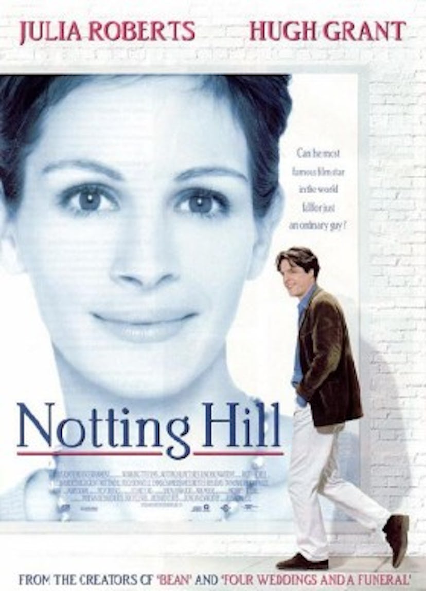 Notting Hill where Julia Roberts and Hugh Grant are main actors