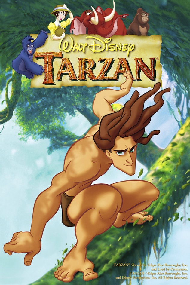 Tarzan, a family-friendly cartoon movie, proving romance is rarely predictable