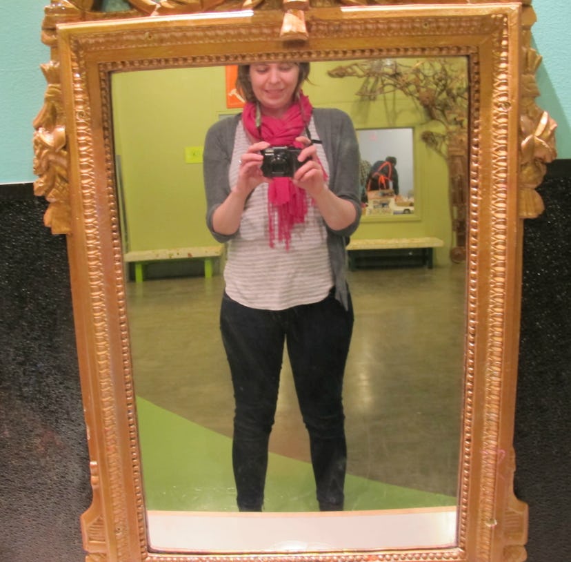 Kelley Gardiner taking a mirror selfie