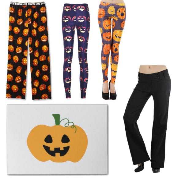 How To Make A David S. Pumpkins Costume, Since It's Sold Out Everywhere