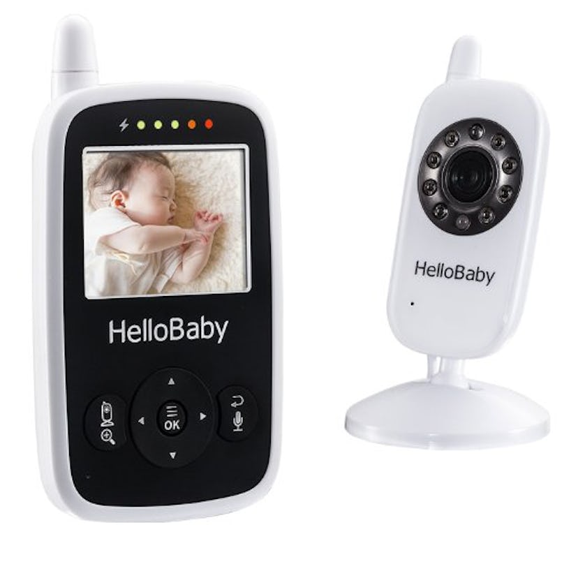 Hello Baby Wireless Video Monitor with a temperature warning alarm