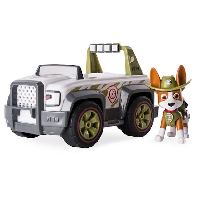 Paw Patrol Jungle Rescue Tracker Cruiser toy