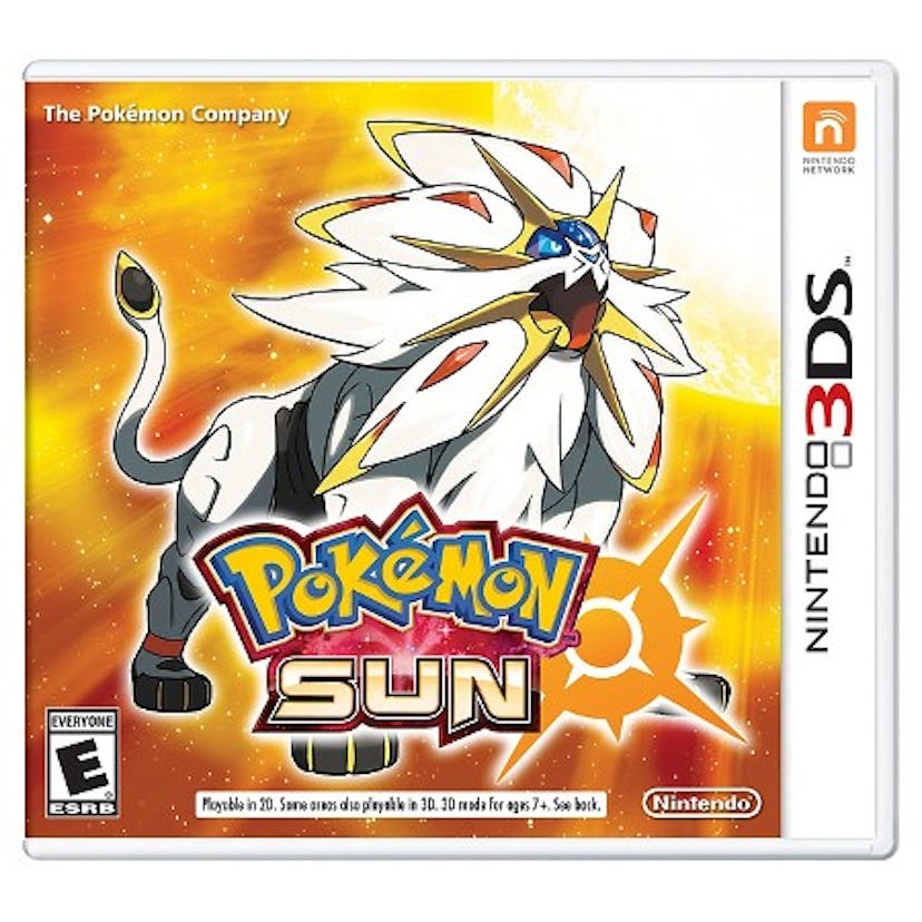 Nintendo game Pokemon Sun and Moon