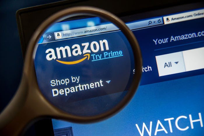 Amazon sales web page on Cyber Monday.