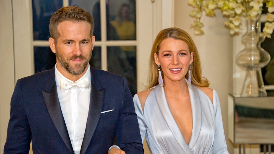 Blake Lively Ryan Reynolds Confirm They Had A Girl In The Most