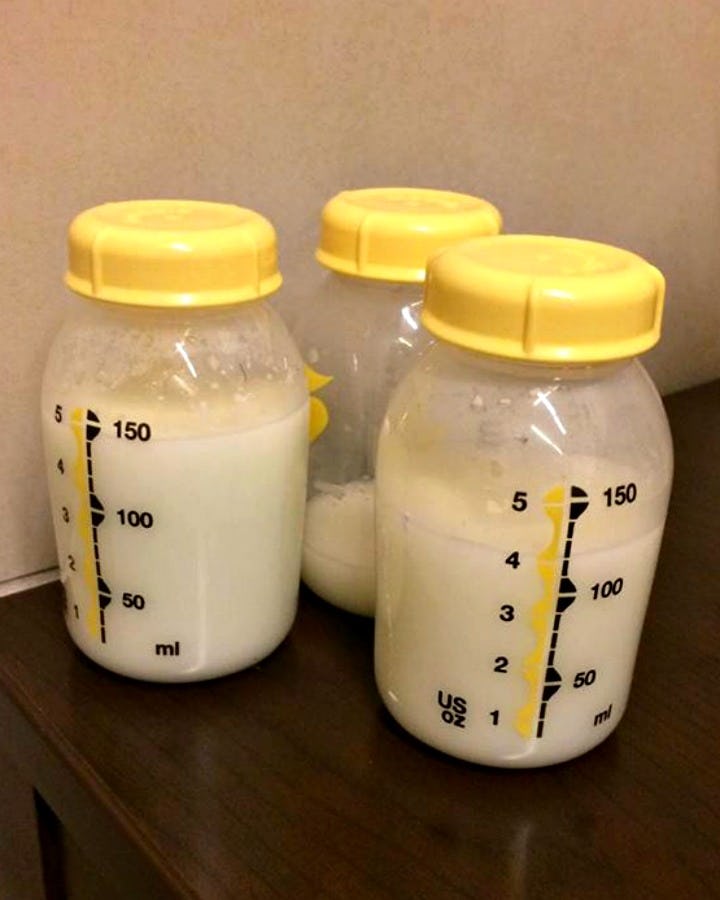 How to warm hot sale refrigerated breast milk