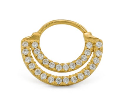 11 Unique Septum Rings To Get For Your Piercing