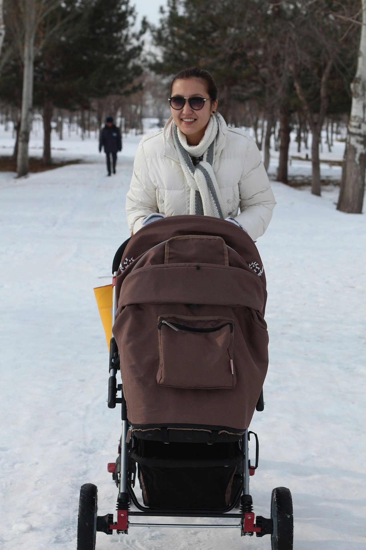 Premium Photo Christmas Family In Winter Park Happy Family Mother And Child Daughter Having Fun Playing At Winter Walk Outdoors Outdoor Family Fun On Christmas Vacation Winter Clothing For Baby And Toddler