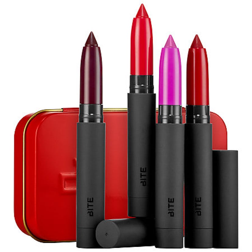 Bite Beauty Best Bite Redux lipsticks in four colors, by Sephora