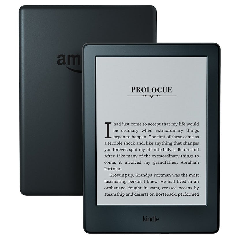 A Kindle E-reader