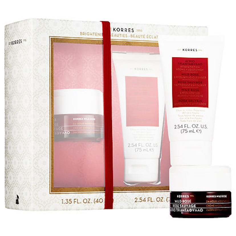 Korres Brightening Beauties Radiant Wild Rose Collection set by Sephora
