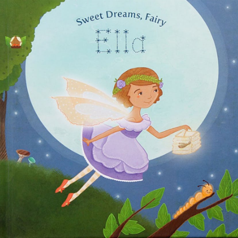 Personalized Garden Fairy Book named sweet dreams, fairy Ella