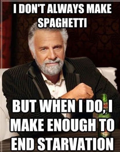 Spaghetti Memes For National Spaghetti Day That Every Pasta Lover Should See