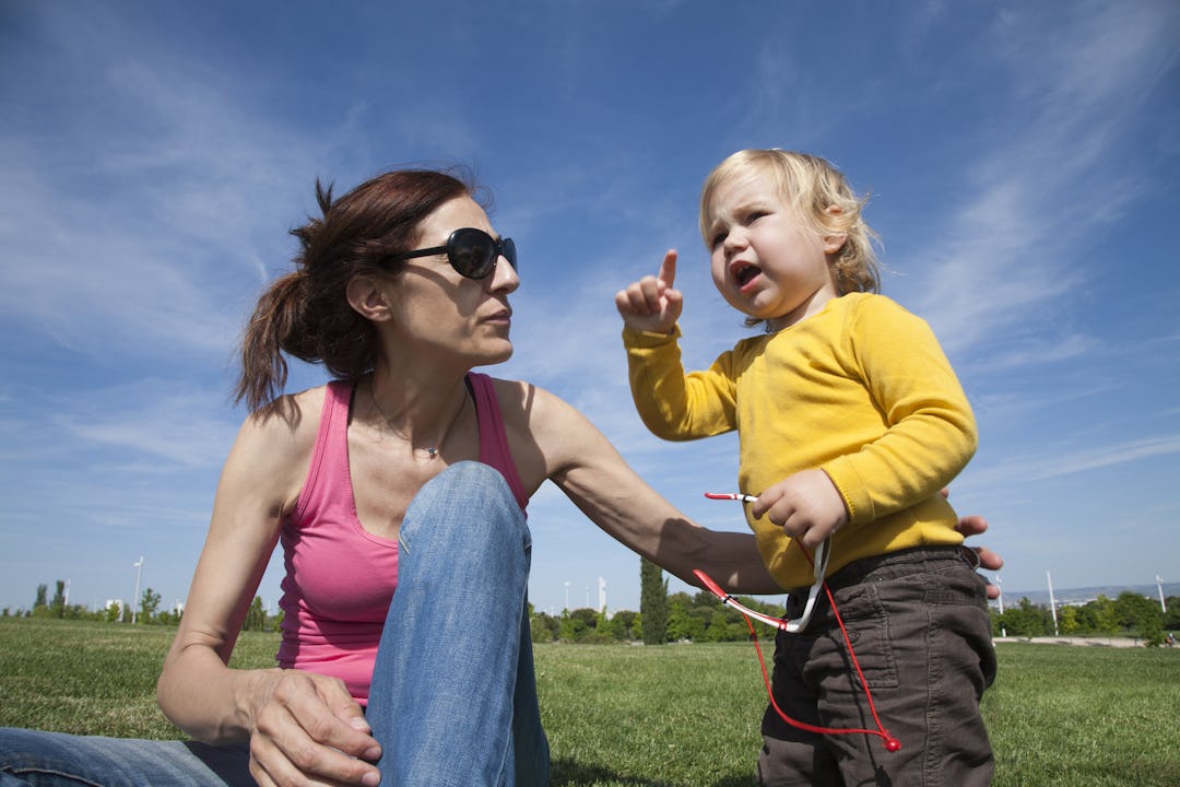 should you talk to your baby like an adult