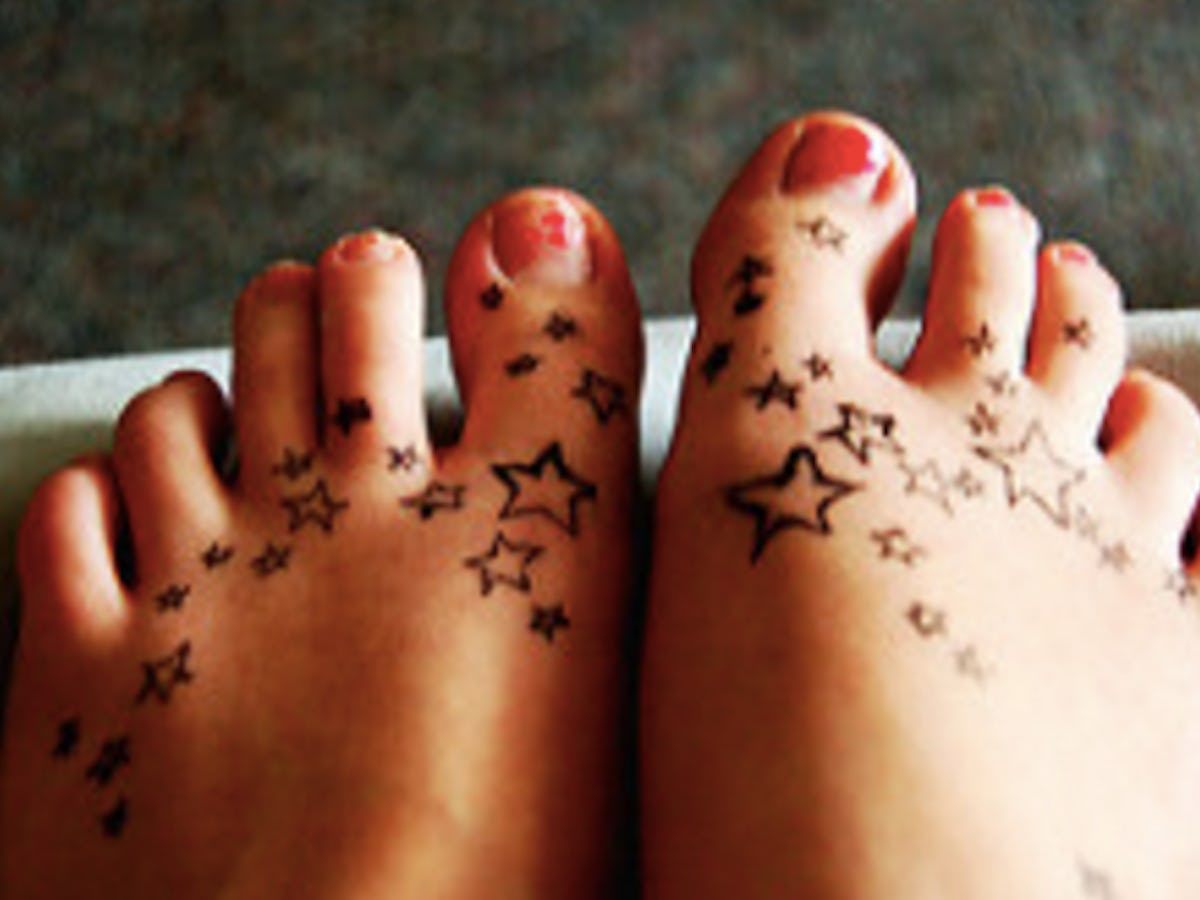 Jennifer Aniston’s Foot Tattoo Revealed