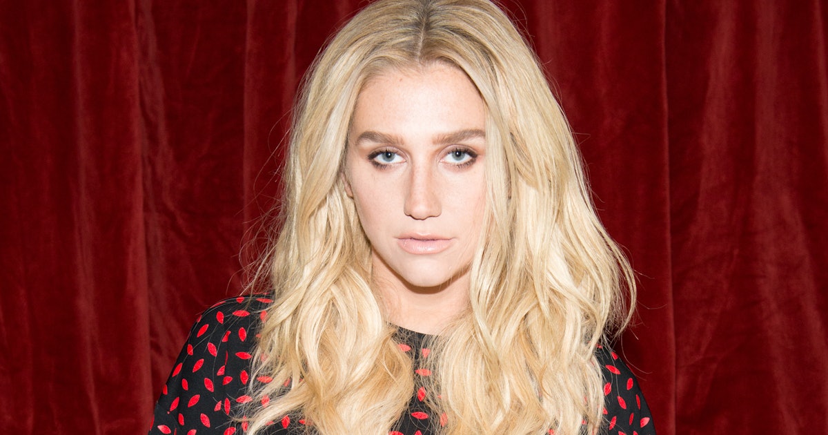 Kesha doesn't have to jump into the… 
