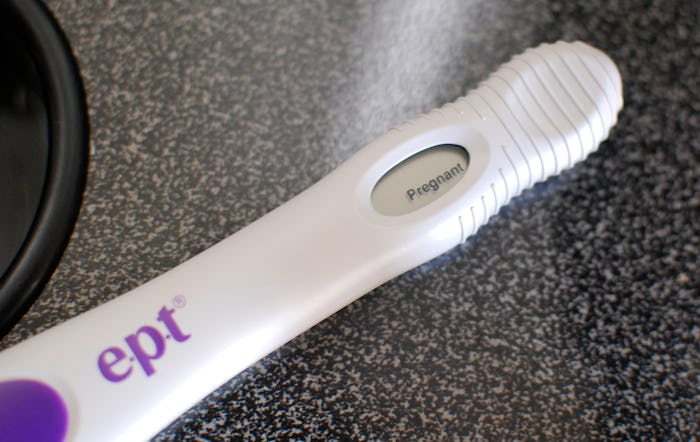 Positive pregnancy test