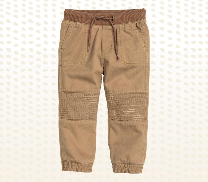 A brown H&M loose-fitting pants