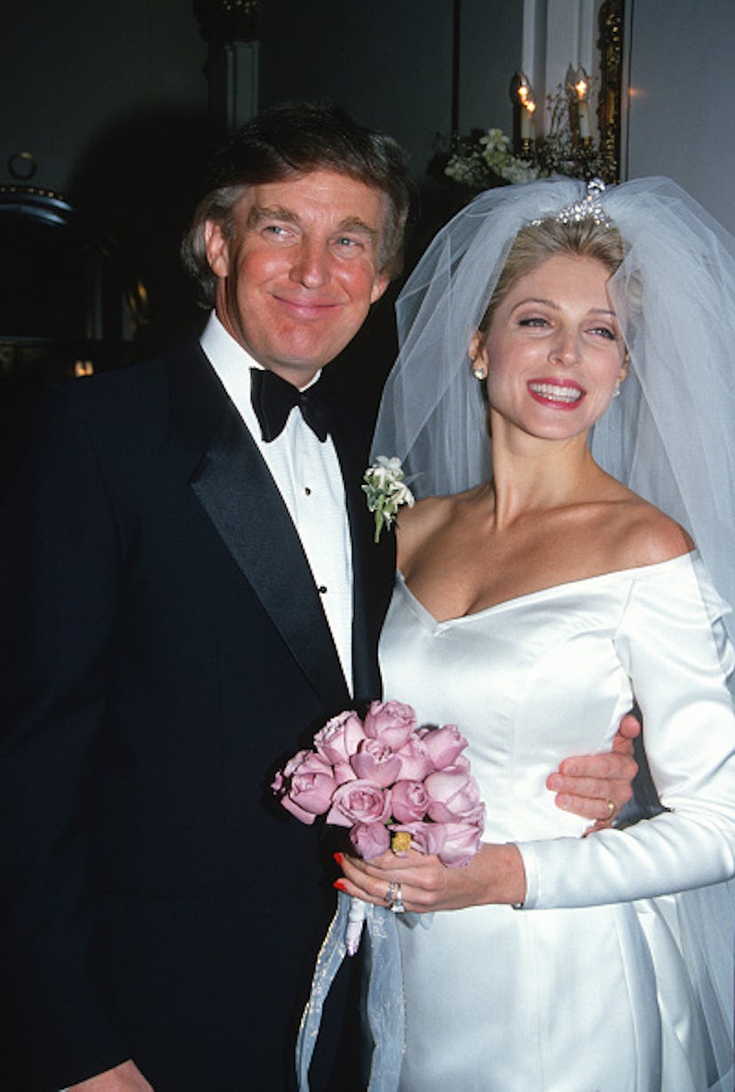 Photos From Marla Maples & Donald Trump's Wedding Prove How Lavish It Was