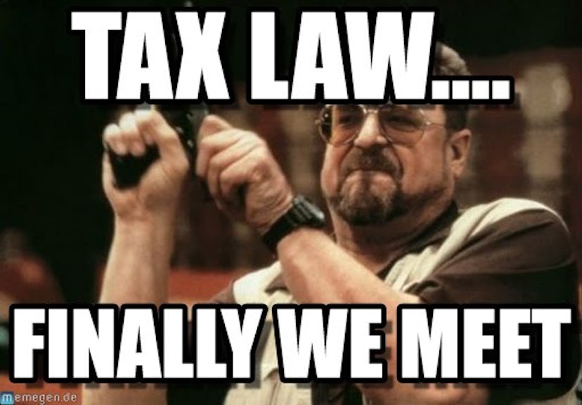 It's time to fight the tax law.