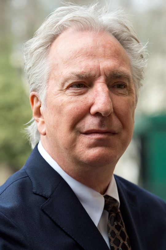 Alan Rickman Told No One About His Fatal Cancer While Filming 'Alice  Through the Looking Glass