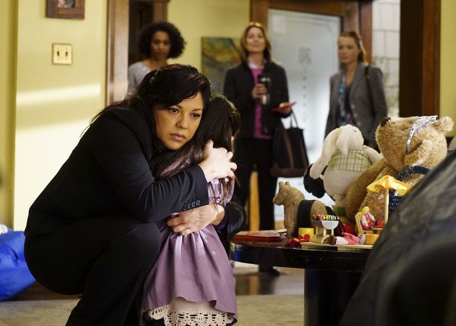 Why Did Callie & Penny Break Up On 'Grey's Anatomy'? There's A Pretty