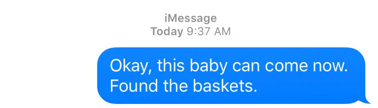 11 Texts Every Pregnant Woman Sends When She's Busy Nesting