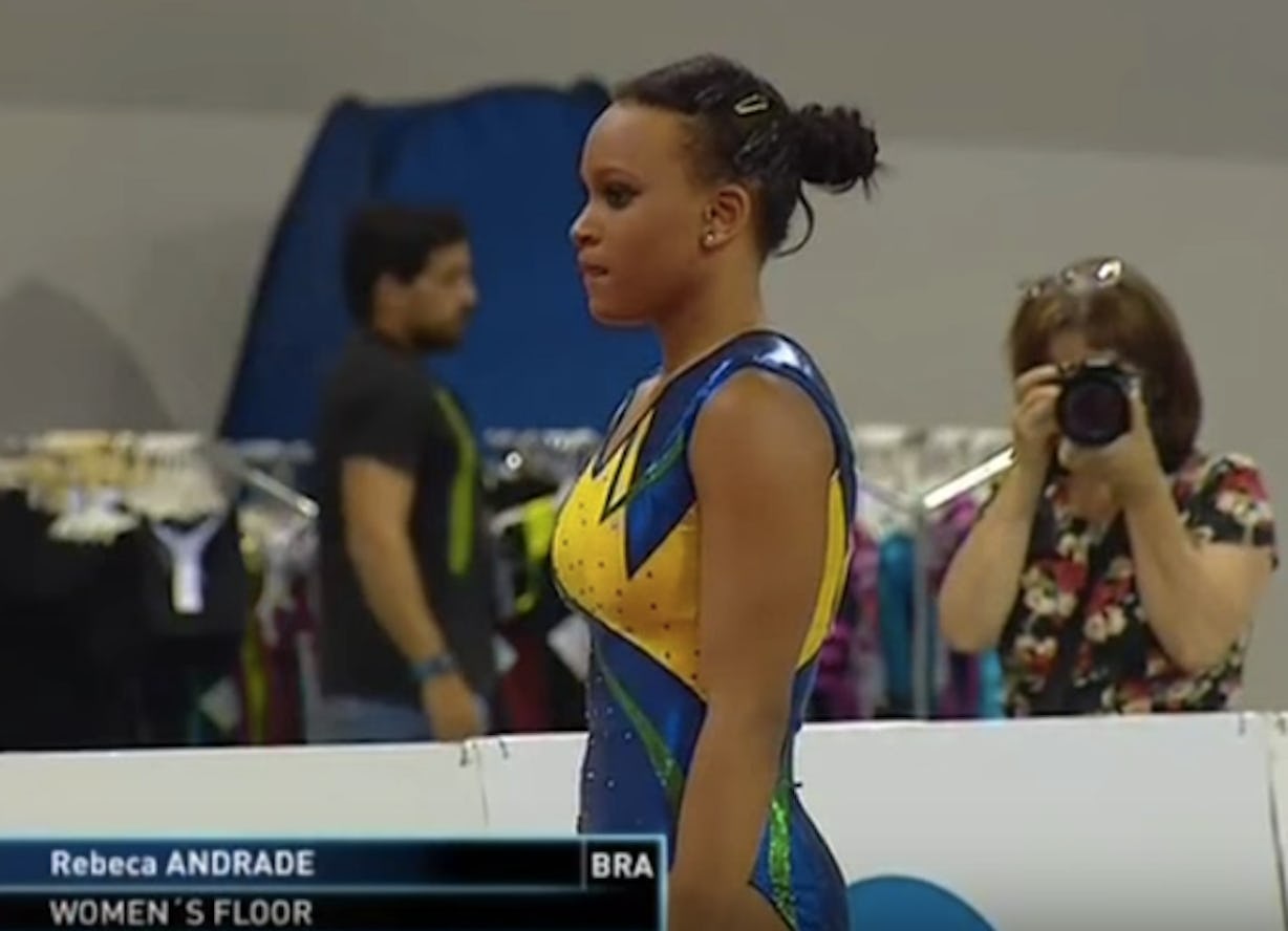 What Happened To Rebeca Andrade's Floor Routine Music? The Gymnast