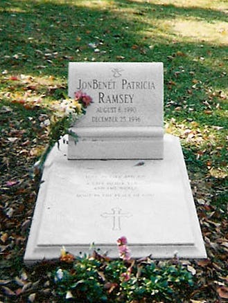 How Did JonBen T Ramsey Die The Details Of The Case Are Conflicting   JonBenet Ramsey Grave B6a83ba4 6086 413d 863a 9e495ba7a90a 