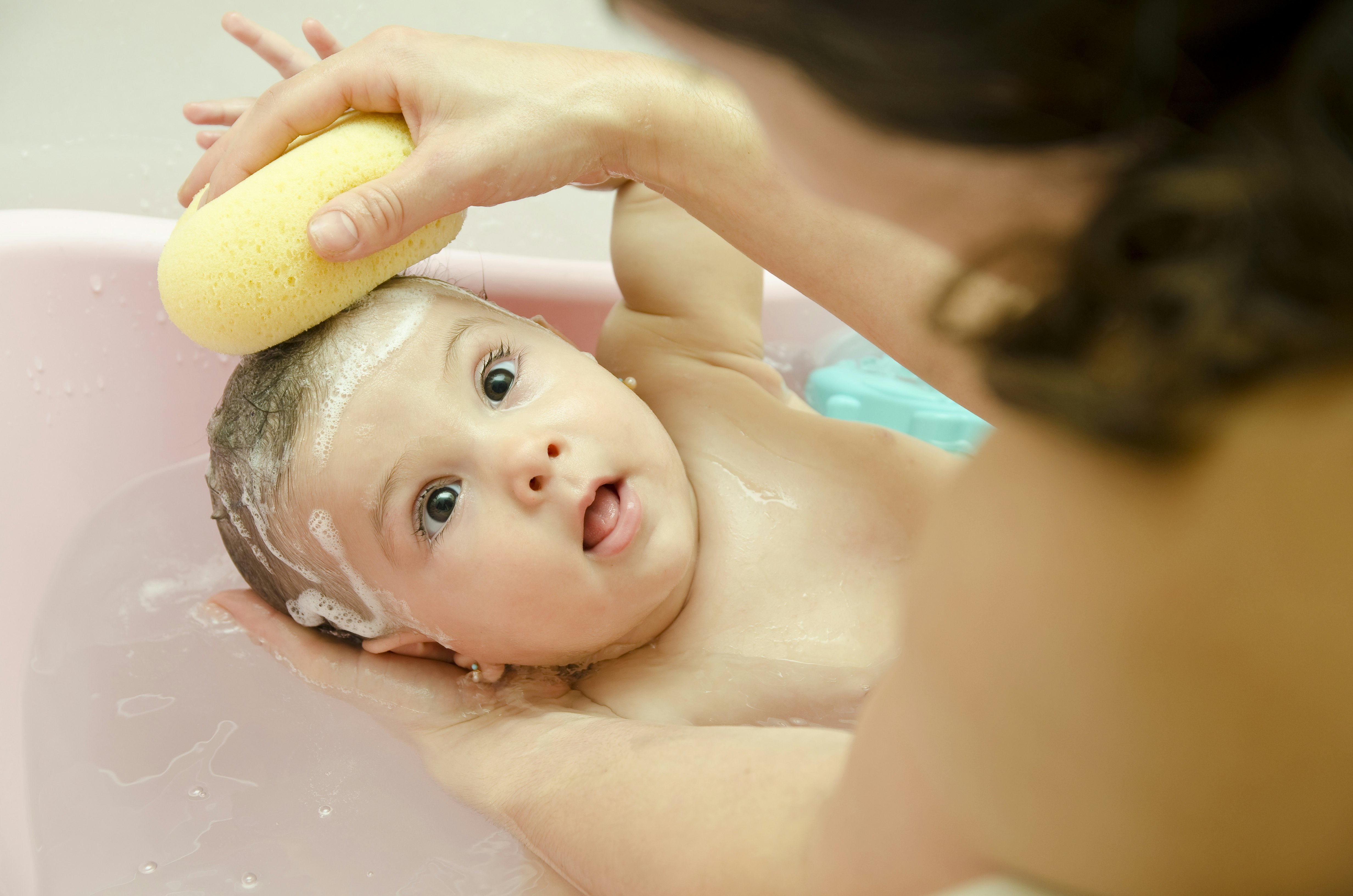what to bathe baby in