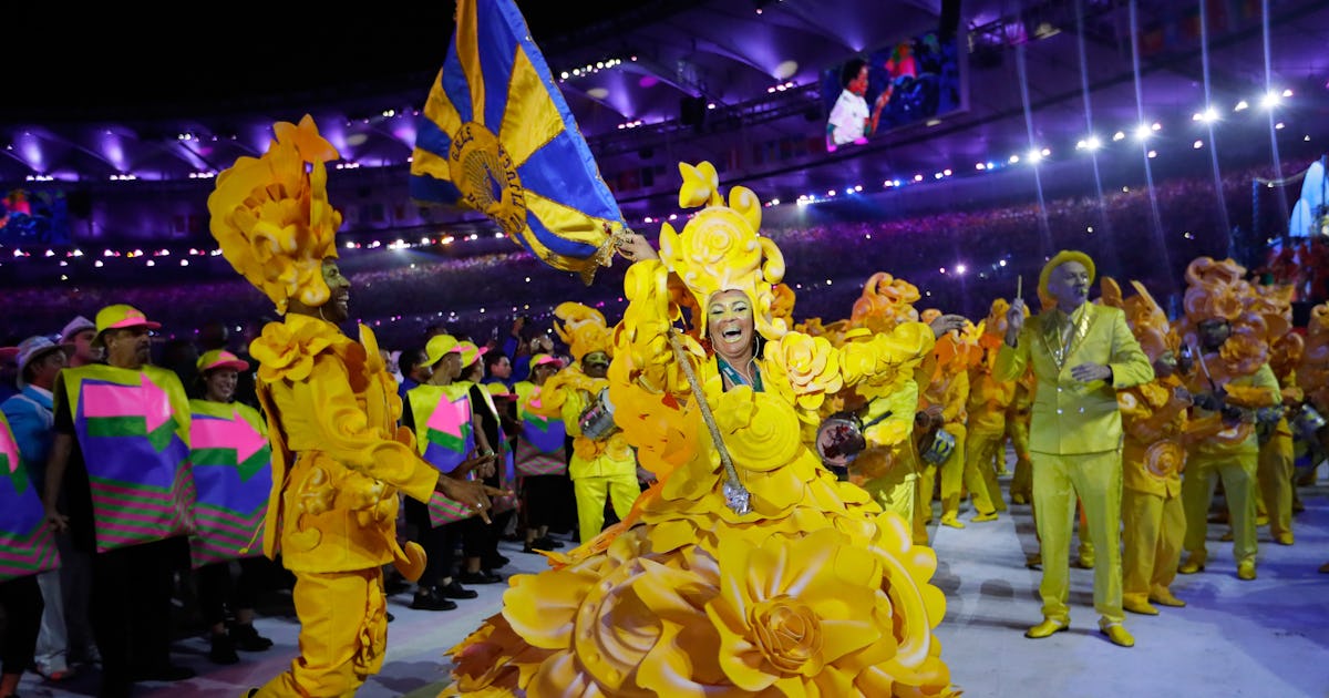 Rio Opening Ceremony Carnival Costumes Were Incredible Photos Rio Opening Ceremony Carnival Costumes Were Incredible Photos