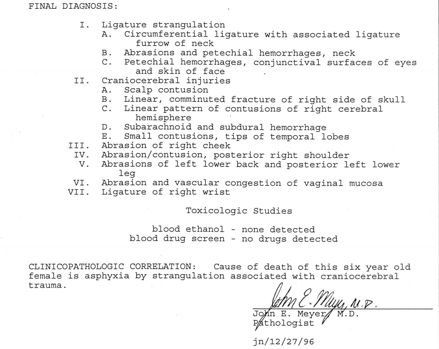 What Did JonBenet Ramsey’s Autopsy Report Say? It Prompted Even More ...