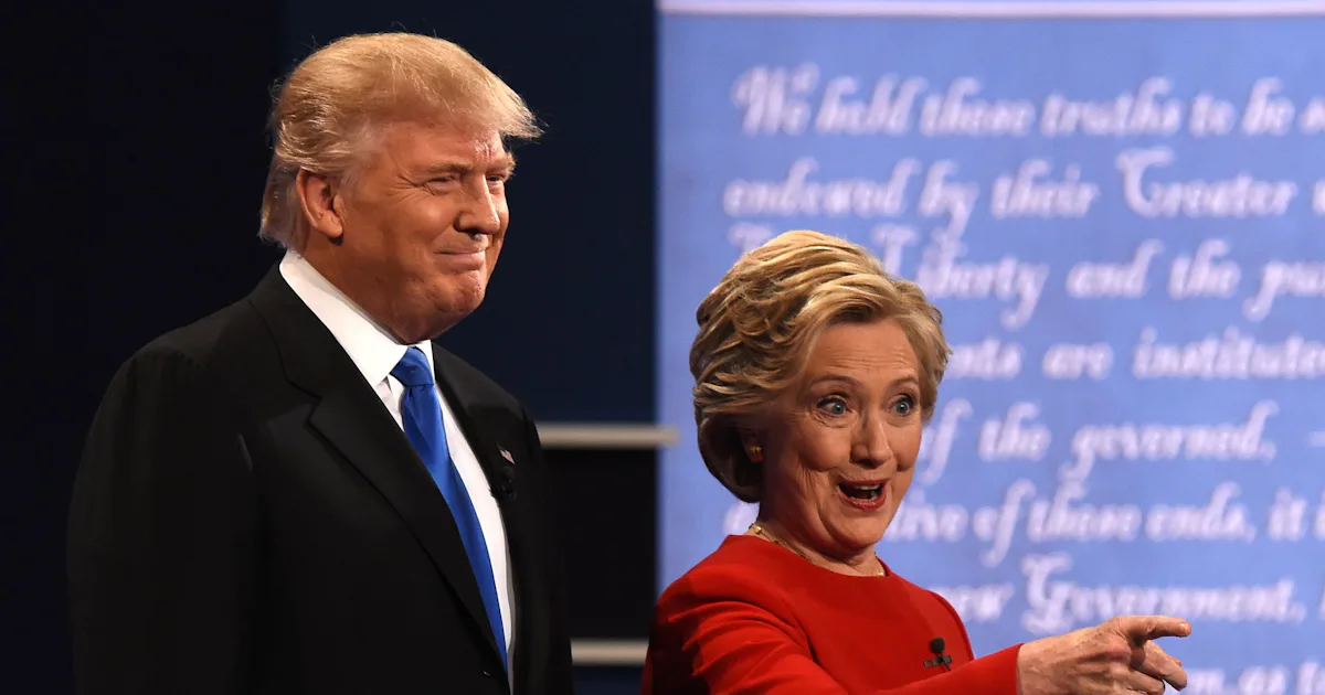 Funniest Tweets About The Split Screen At The Presidential Debate Have ...