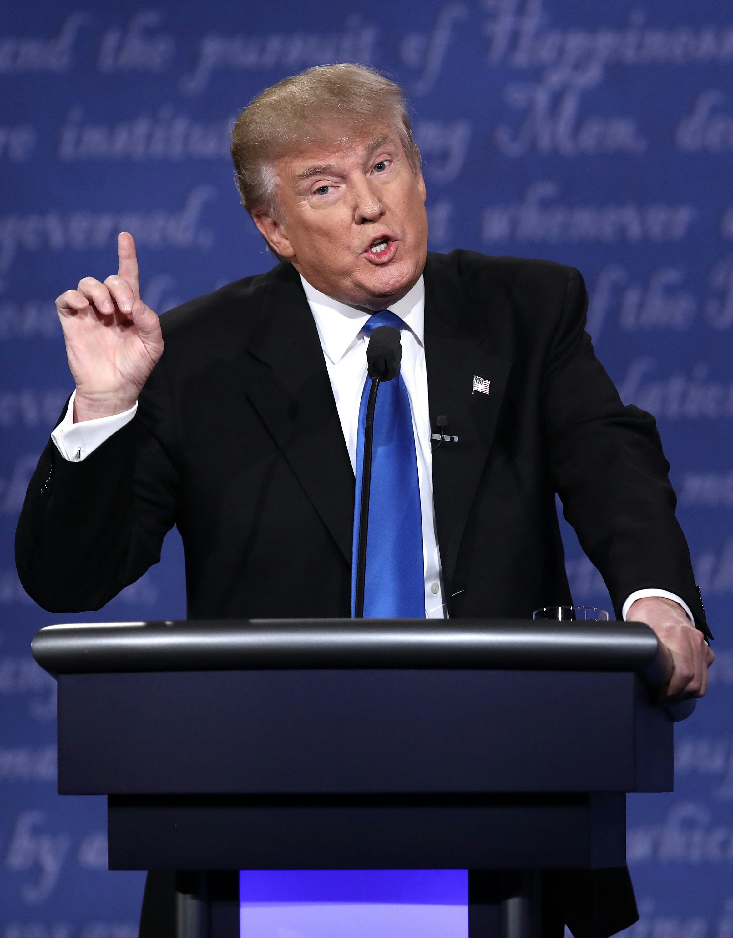 Donald Trump's Website Crashed During The Presidential Debate At The ...