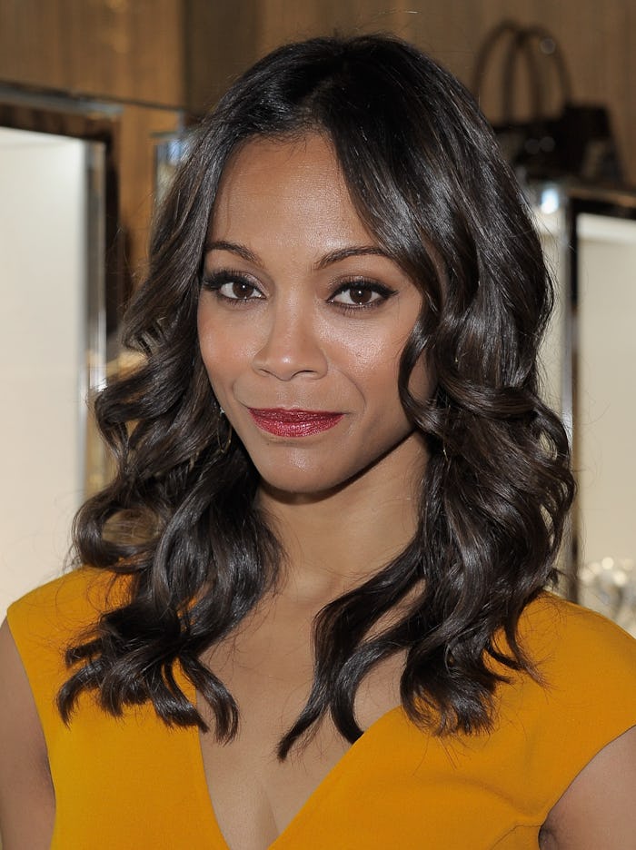 Zoe Saldana Says Raising Multicultural Children Connected To Their