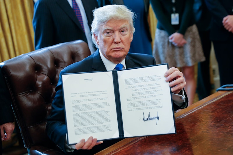 Can Executive Orders Be Overturned? Donald Trump #39 s Presidency Could