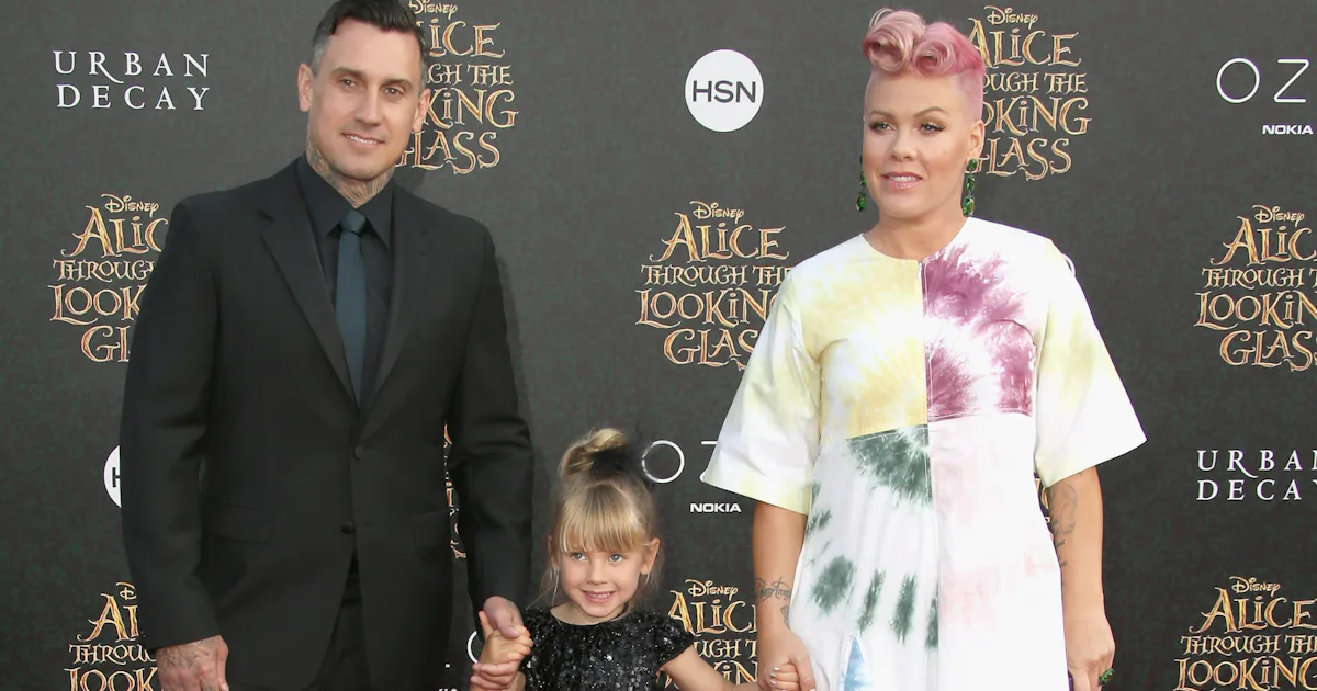 Pink Shares Photo Of Daughter Holding Her New Brother, & It’s The Sweetest