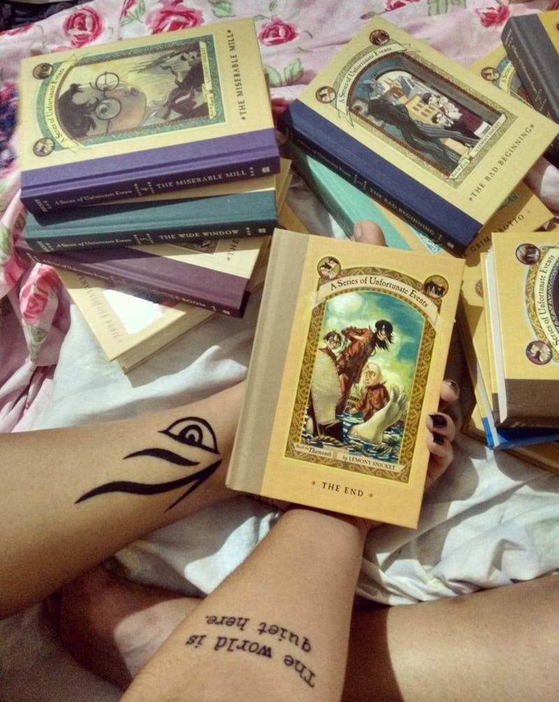 9 A Series Of Unfortunate Events Tattoos To Declare Your V F D Allegiance 9 A Series Of Unfortunate Events Tattoos To Declare Your V F D Allegiance