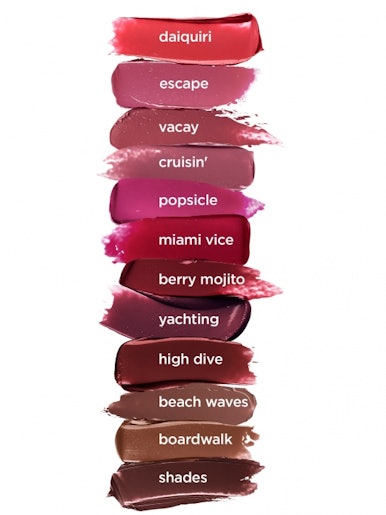 Swatches Of Tarte's Color Splash Hydrating Lipstick Proves That This ...