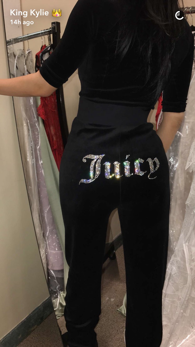 Kylie Jenner Just Wore the 2017 Version of the Juicy Couture Tracksuit